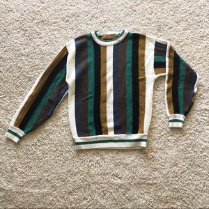 Striped Koman Vintage Dad Sweater